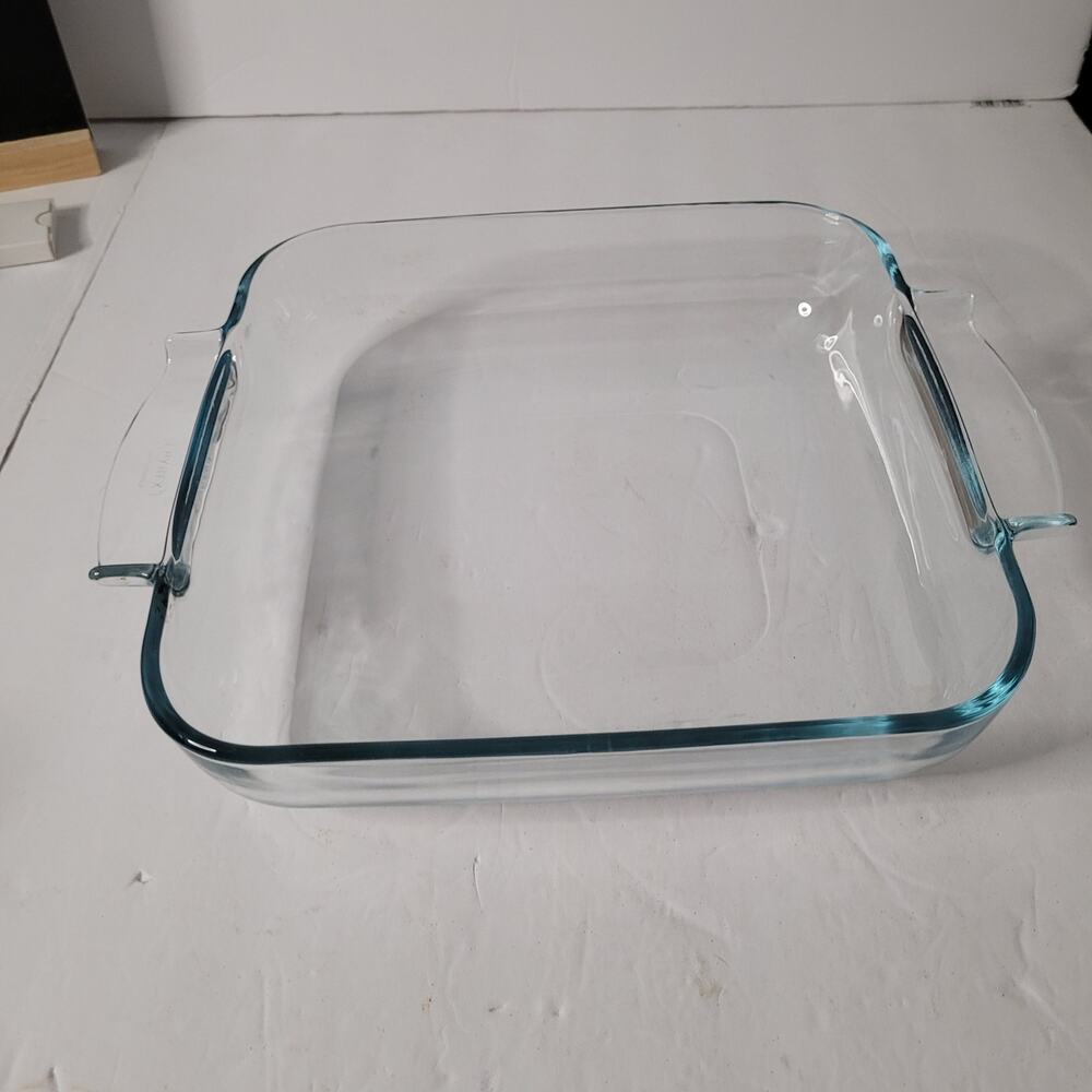 Versatile Heavy Glass Square Baking Dish 10x10 Oven Safe